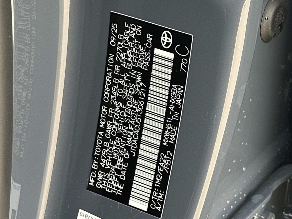 new 2026 Toyota Prius Plug-In Hybrid car, priced at $41,224
