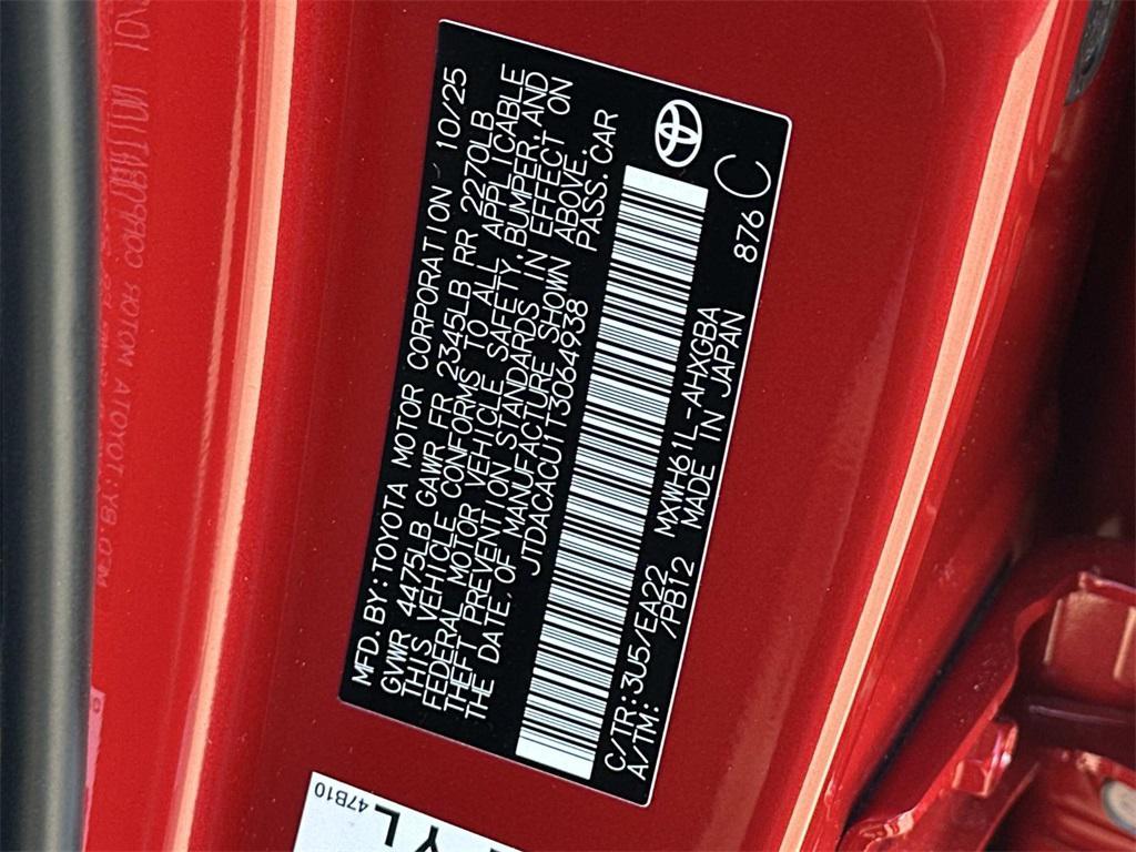 new 2026 Toyota Prius Plug-In Hybrid car, priced at $40,899