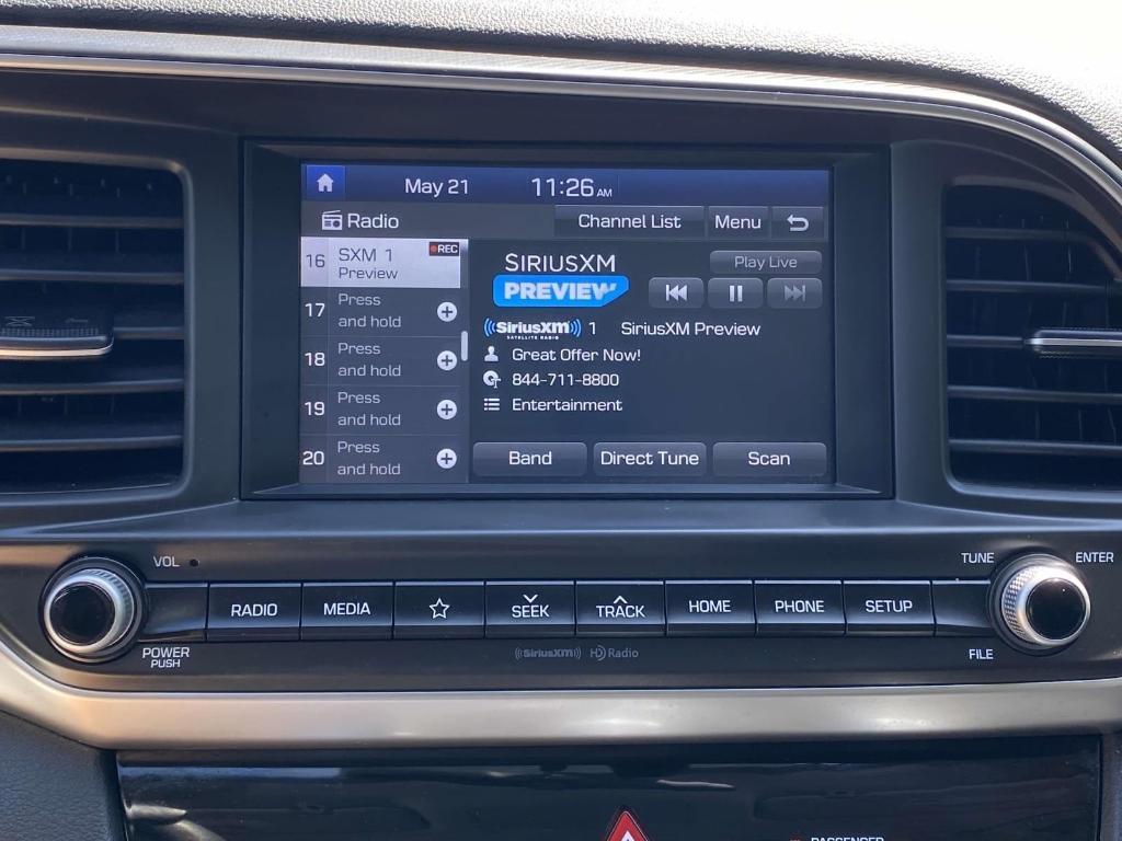2019 Quartz White Hyundai ELANTRA