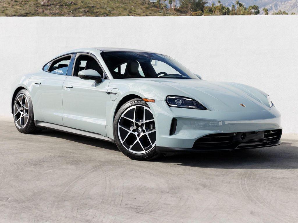 used 2025 Porsche Taycan car, priced at $99,990