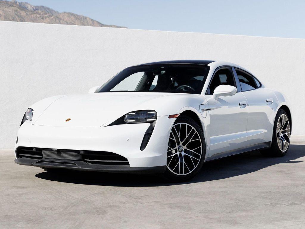 used 2022 Porsche Taycan car, priced at $53,992