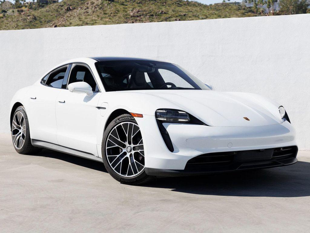 used 2022 Porsche Taycan car, priced at $53,992