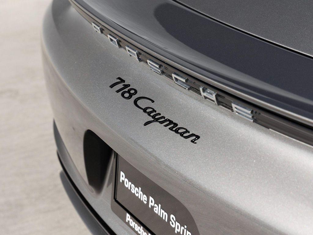 used 2024 Porsche 718 Cayman car, priced at $82,990