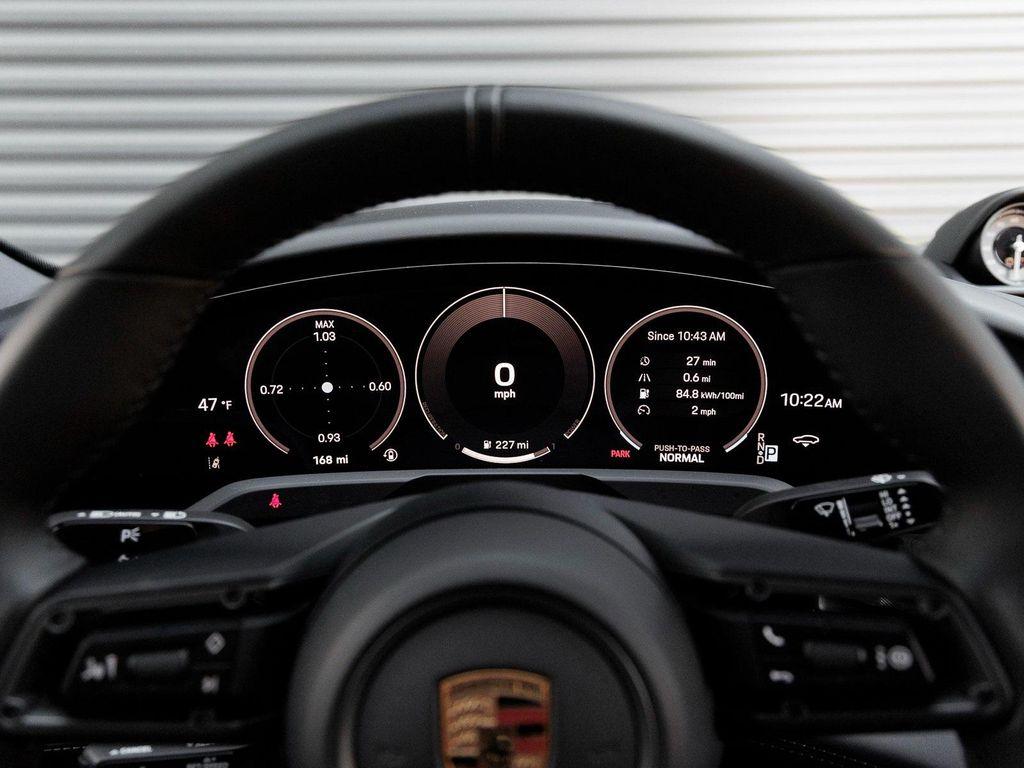 new 2025 Porsche Taycan car, priced at $149,375