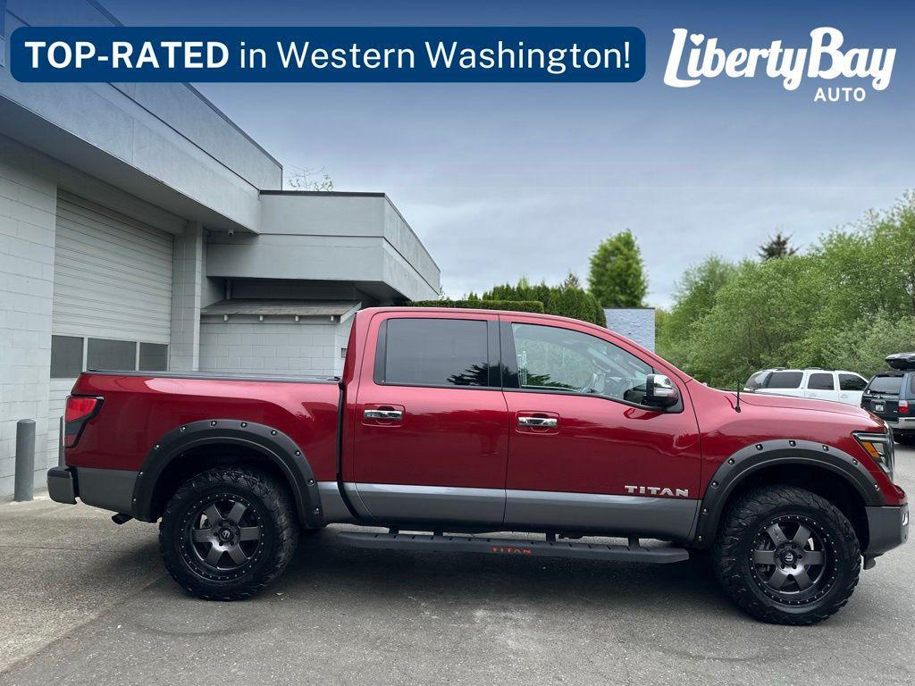 used 2021 Nissan Titan car, priced at $42,997
