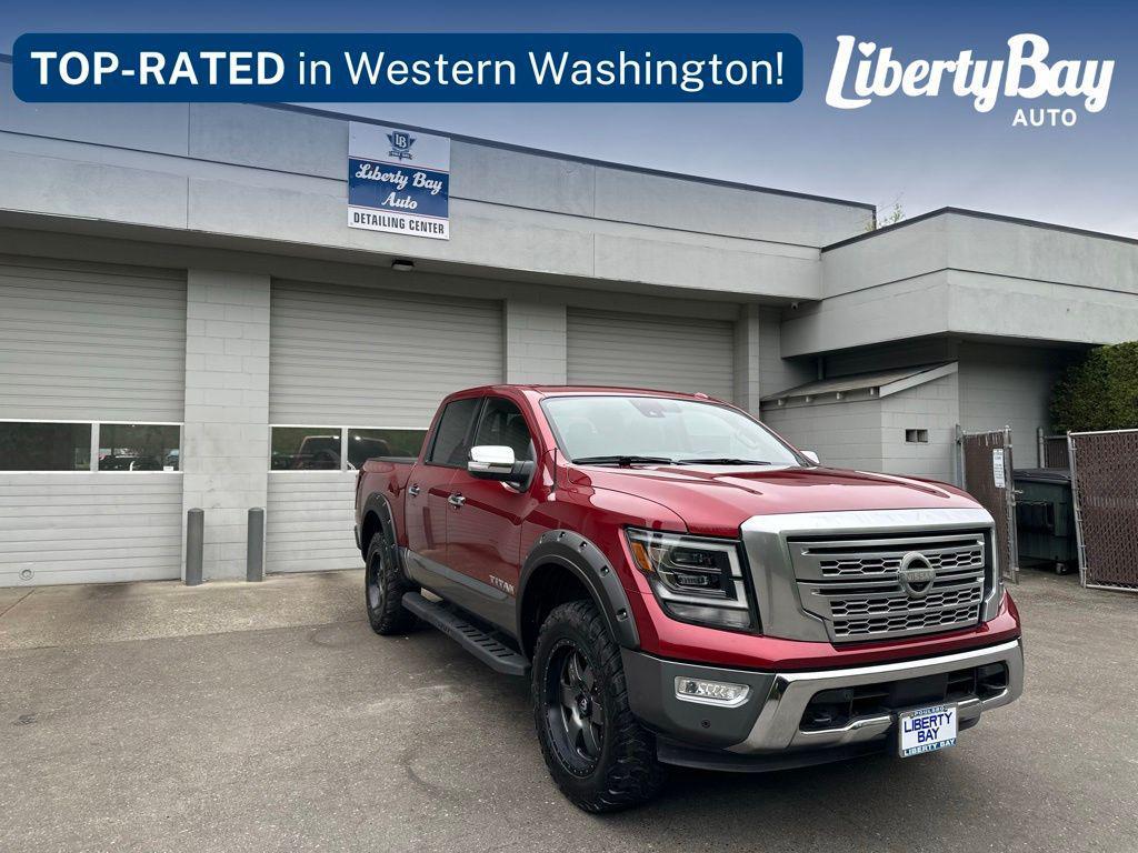 used 2021 Nissan Titan car, priced at $42,997