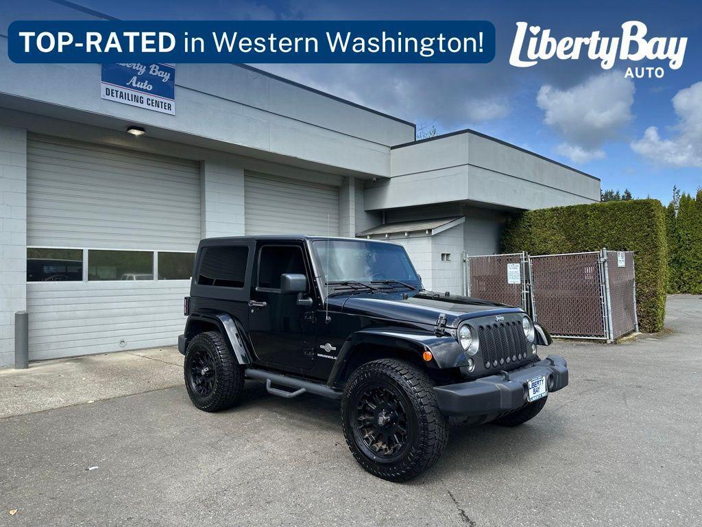 used 2014 Jeep Wrangler car, priced at $17,802