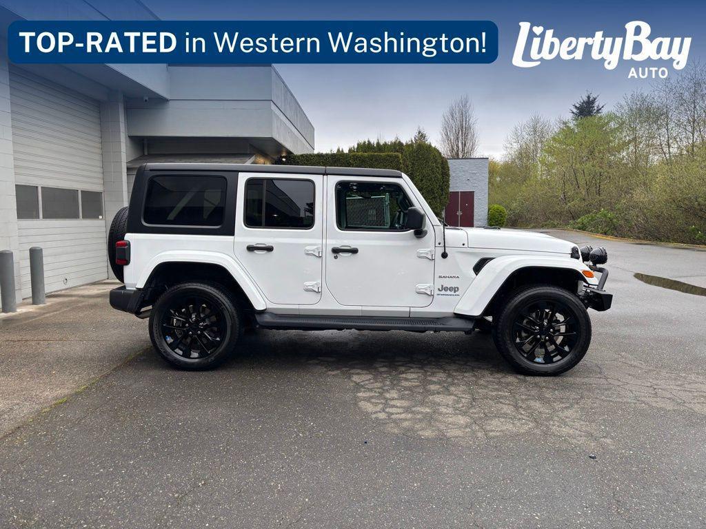 used 2023 Jeep Wrangler 4xe car, priced at $33,598