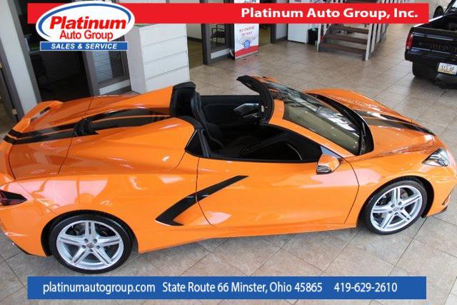 used 2024 Chevrolet Corvette car, priced at $82,500
