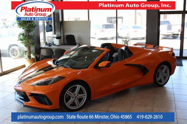 used 2024 Chevrolet Corvette car, priced at $82,500