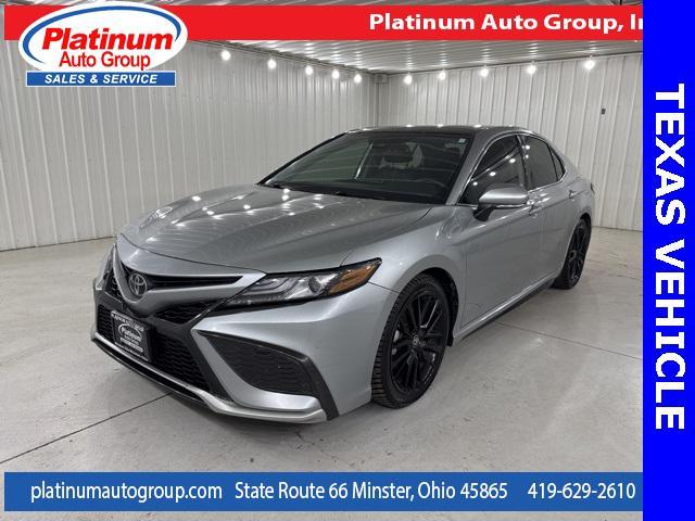used 2021 Toyota Camry car, priced at $20,542