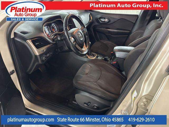 used 2015 Jeep Cherokee car, priced at $9,600