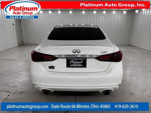 used 2020 INFINITI Q50 car, priced at $18,000