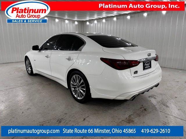 used 2020 INFINITI Q50 car, priced at $18,000