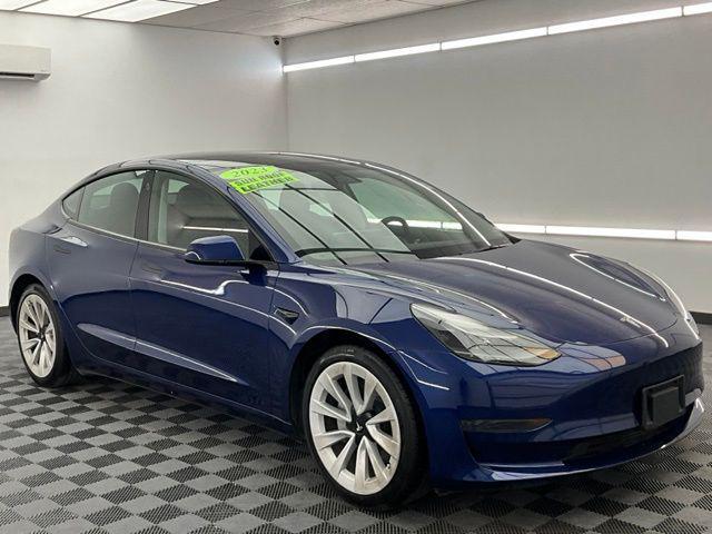 used 2023 Tesla Model 3 car, priced at $28,500