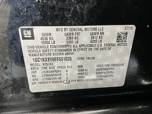 used 2015 Chevrolet Silverado 2500 car, priced at $39,000