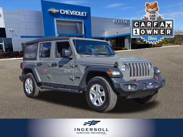used 2023 Jeep Wrangler car, priced at $25,967