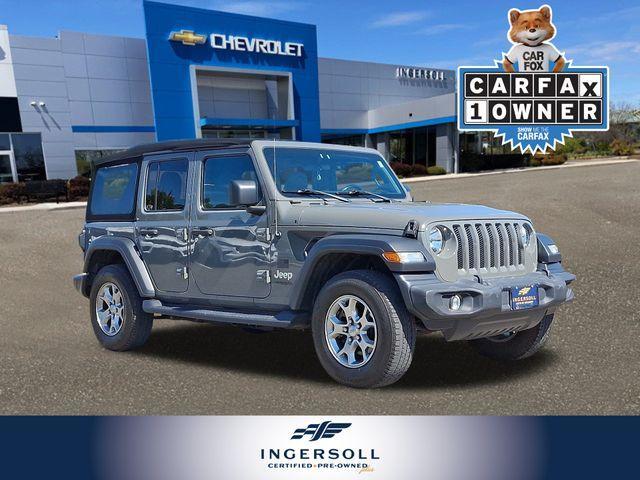 used 2020 Jeep Wrangler Unlimited car, priced at $25,957
