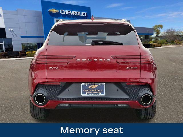 used 2024 Genesis GV70 car, priced at $45,977