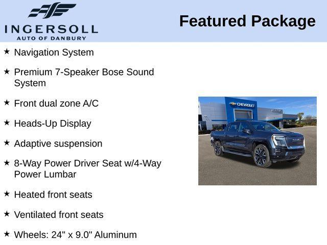 used 2025 GMC Sierra EV car, priced at $77,925