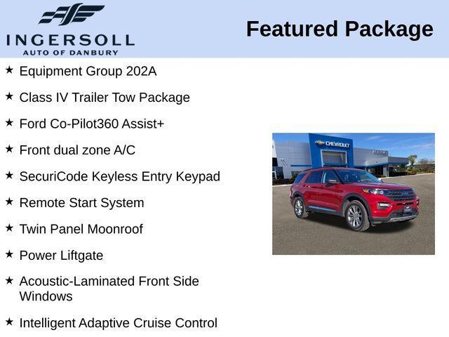 used 2022 Ford Explorer car, priced at $30,859