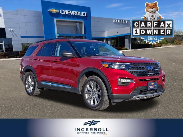 used 2022 Ford Explorer car, priced at $30,859