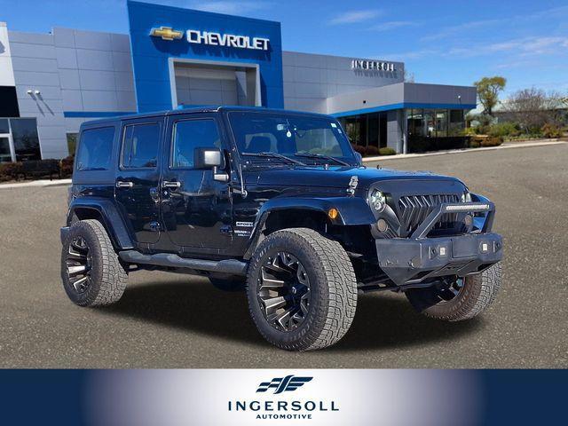 used 2016 Jeep Wrangler Unlimited car, priced at $11,871