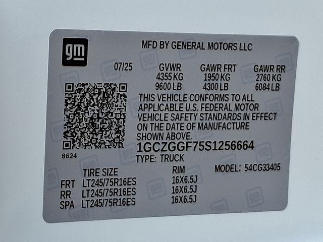 new 2025 Chevrolet Express 3500 car, priced at $56,282