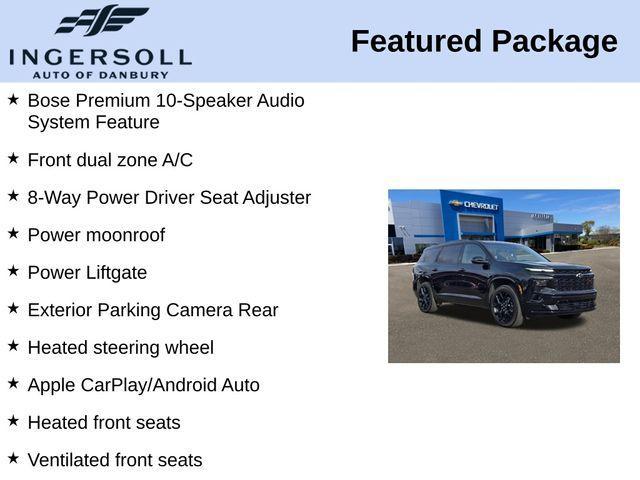 used 2024 Chevrolet Traverse car, priced at $47,685