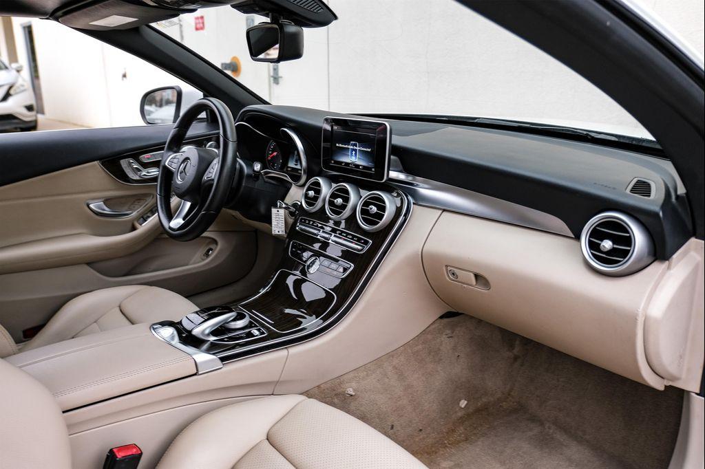 used 2018 Mercedes-Benz C-Class car, priced at $15,499
