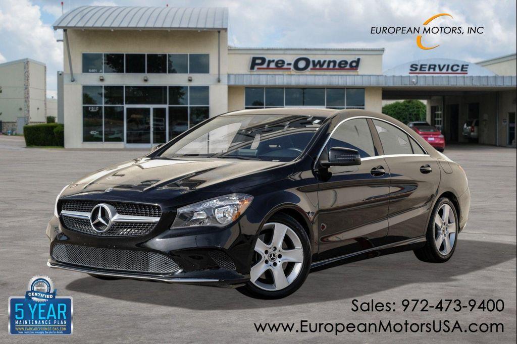 used 2018 Mercedes-Benz CLA 250 car, priced at $15,995