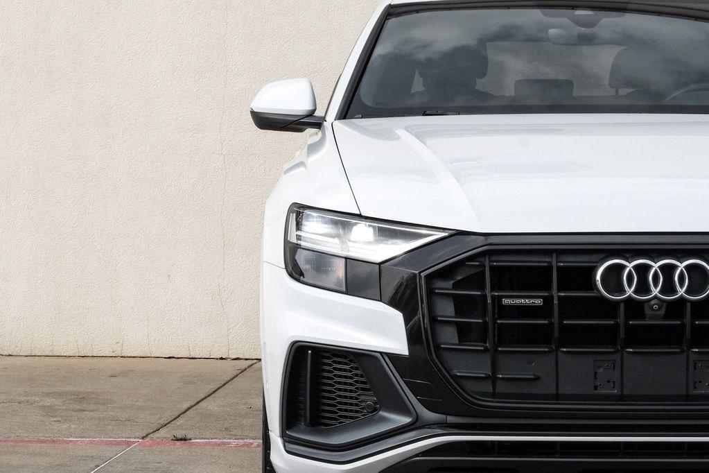 2019 Glacier White Metallic Audi Q8