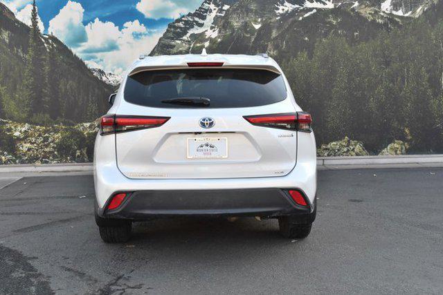 used 2023 Toyota Highlander Hybrid car, priced at $34,999