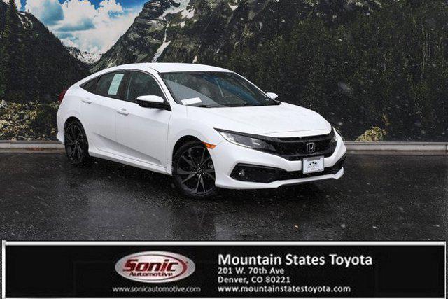 used 2019 Honda Civic car, priced at $19,499