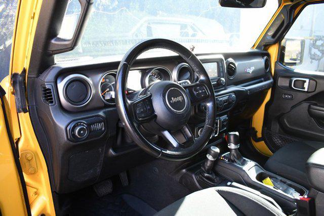 used 2020 Jeep Wrangler Unlimited car, priced at $14,496