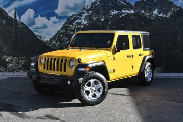 used 2020 Jeep Wrangler Unlimited car, priced at $14,496