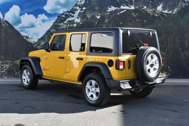 used 2020 Jeep Wrangler Unlimited car, priced at $14,496