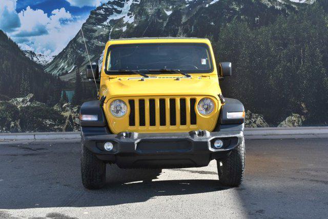 used 2020 Jeep Wrangler Unlimited car, priced at $14,496