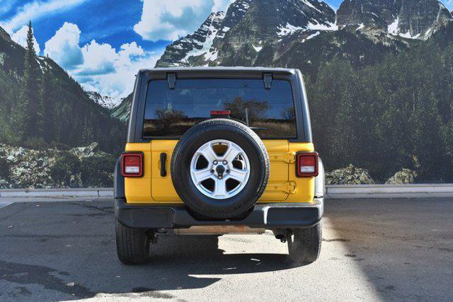 used 2020 Jeep Wrangler Unlimited car, priced at $14,496