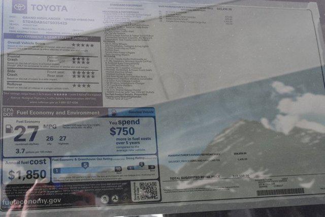 new 2026 Toyota Grand Highlander Hybrid car, priced at $59,541