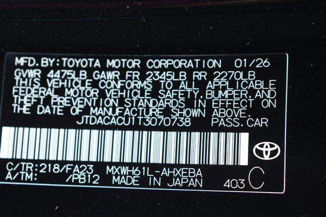 new 2026 Toyota Prius Plug-In Hybrid car, priced at $34,681