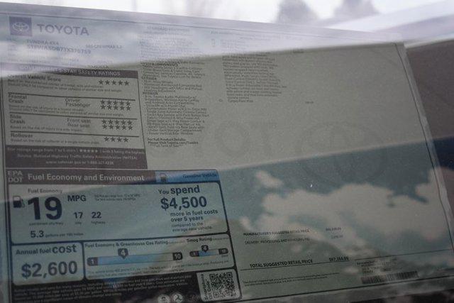 new 2026 Toyota Tundra car, priced at $63,261