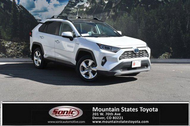 used 2021 Toyota RAV4 Hybrid car, priced at $28,989