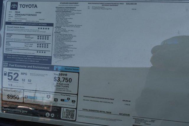 new 2026 Toyota Prius car, priced at $35,381