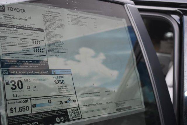 new 2026 Toyota Corolla Cross car, priced at $30,851