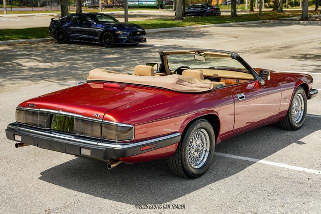 1993 Burgundy Jaguar XJS