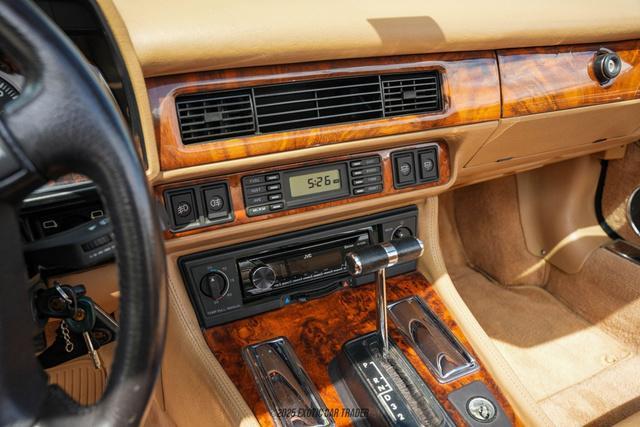 1993 Burgundy Jaguar XJS