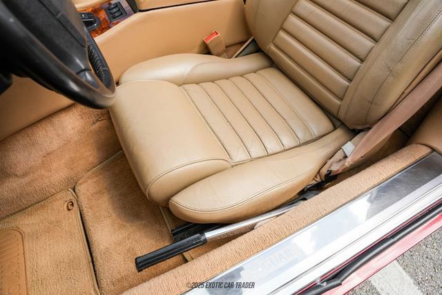1993 Burgundy Jaguar XJS