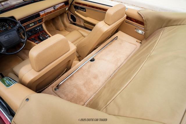 1993 Burgundy Jaguar XJS