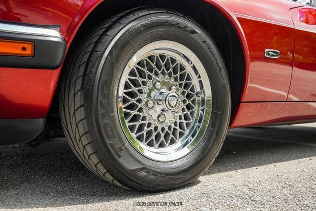 1993 Burgundy Jaguar XJS